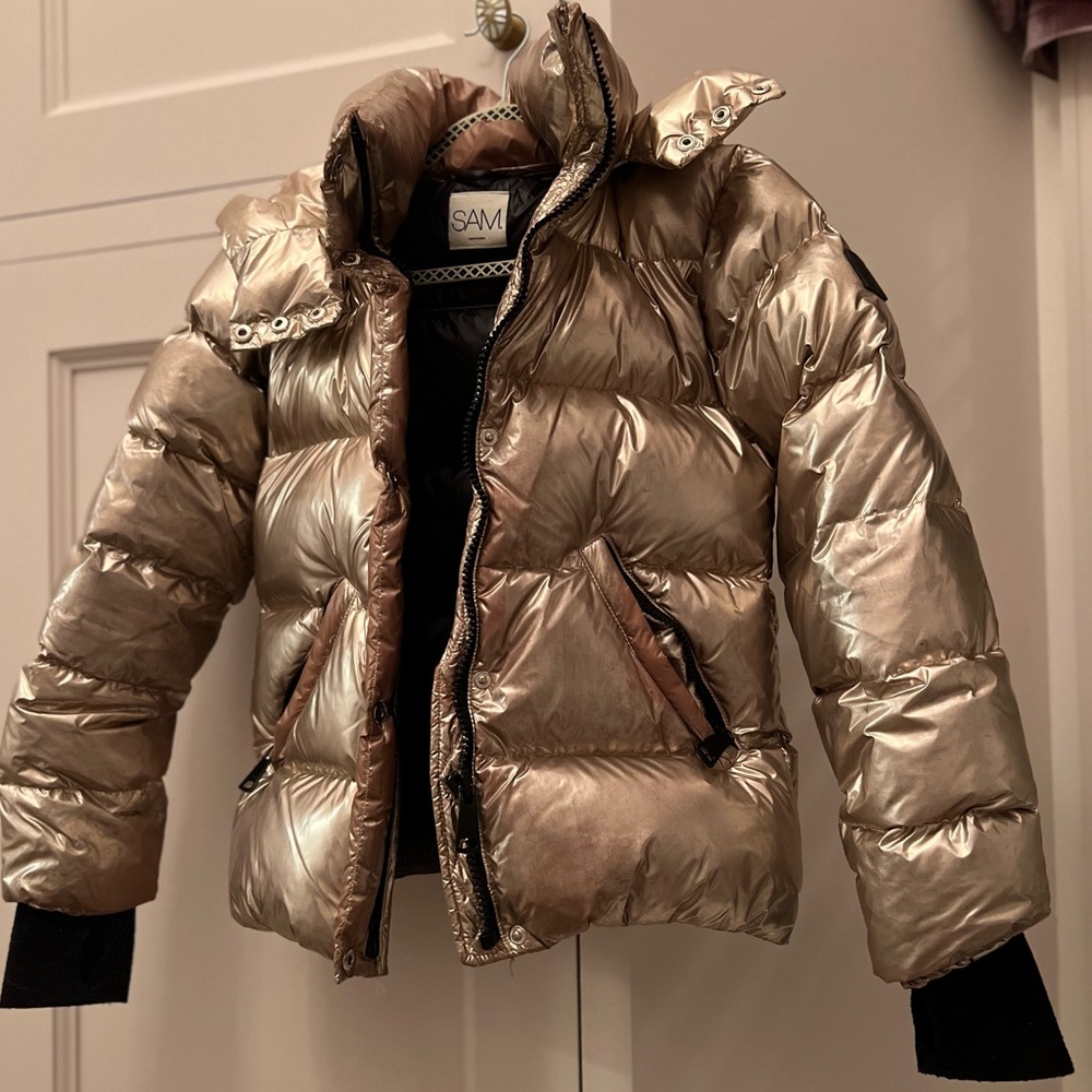SAM ROSE GOLD Winter Jacker. GIRLS 16